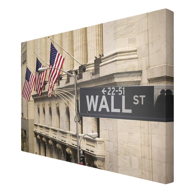 Obrazy na płótnie Nowy Jork Wall Street