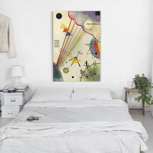 Nowoczesne obrazy do salonu Wassily Kandinsky - Jasne połączenie