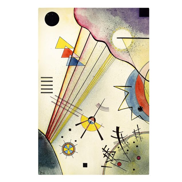 Obrazy nowoczesny Wassily Kandinsky - Jasne połączenie