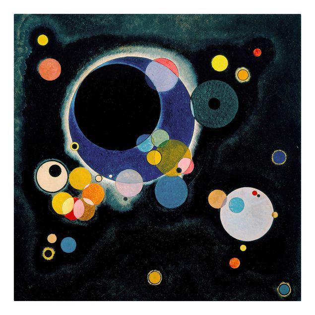 Nowoczesne obrazy Wassily Kandinsky - Szkicowanie okręgów