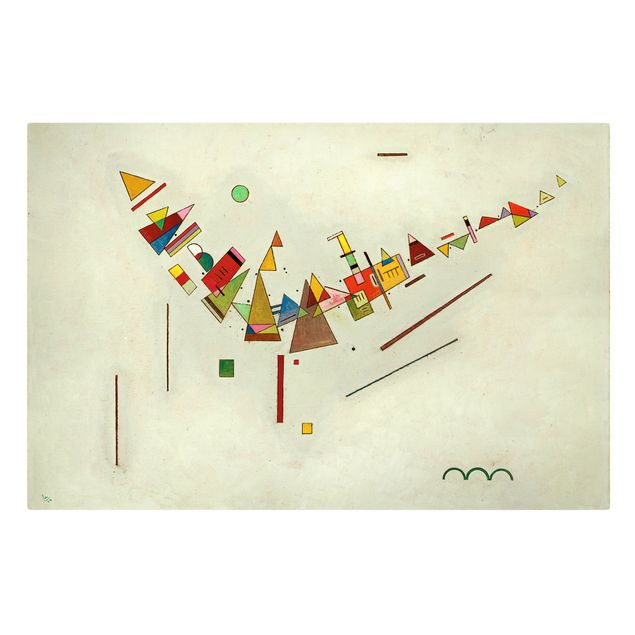 Obrazy nowoczesny Wassily Kandinsky - Angular Swing