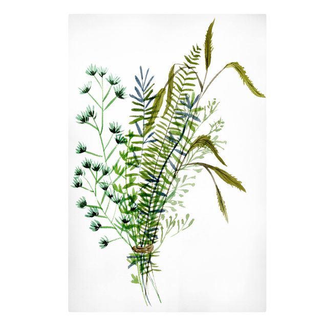 Obrazy z motywem kwiatowym Trawy łąkowe II