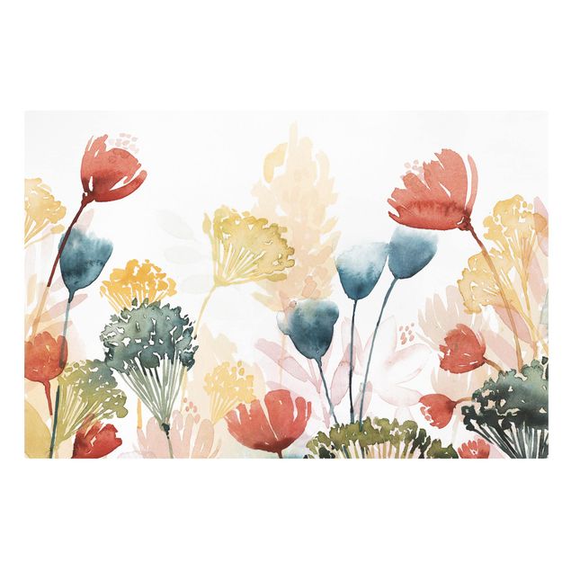Obrazy z motywem kwiatowym Dzikimi kwiatami w lecie II