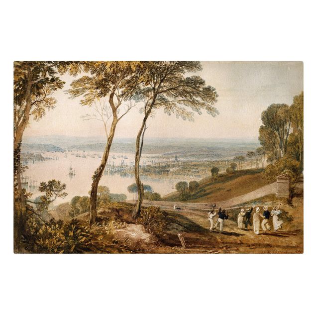 Obrazy romantyzm William Turner - Plymouth Dock