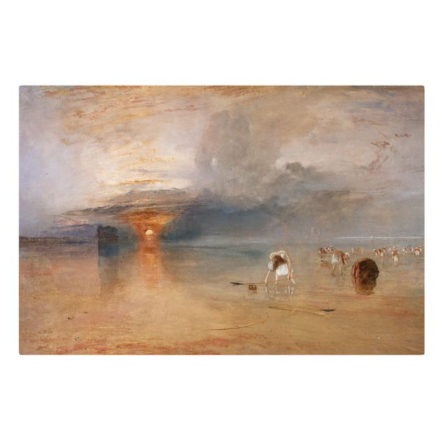 Obrazy romantyzm William Turner - Plaża w pobliżu Calais