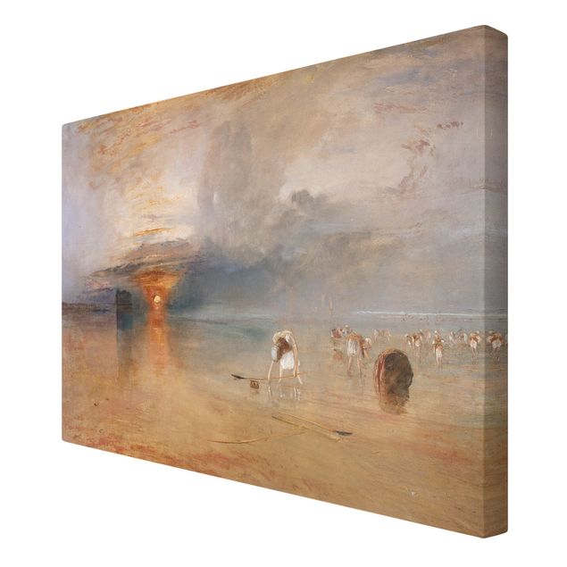 Obrazy krajobraz William Turner - Plaża w pobliżu Calais