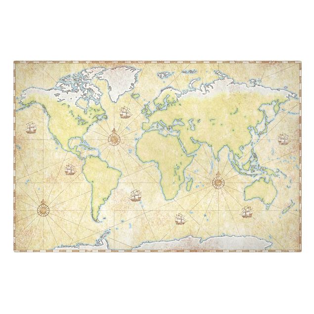 Obraz mapa świata Mapa świata