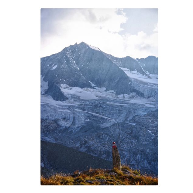 Obrazy krajobraz Waymarking w Alpach