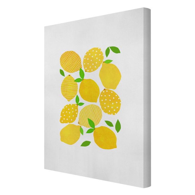 Obrazy Lemony z kropkami