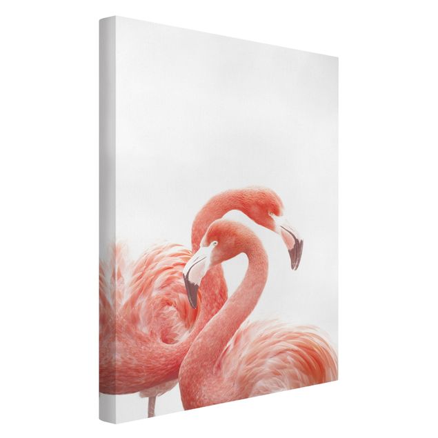 Obrazy zwierzęta Dwa flamingi