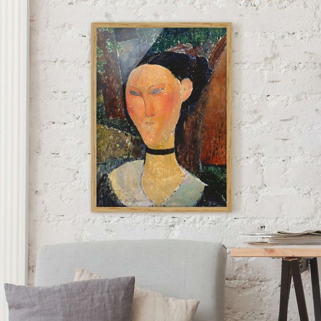 Dekoracja do kuchni Amedeo Modigliani - Młoda kobieta