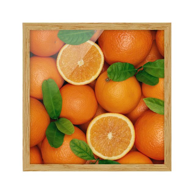 Obrazy nowoczesne soczyste pomarańcze