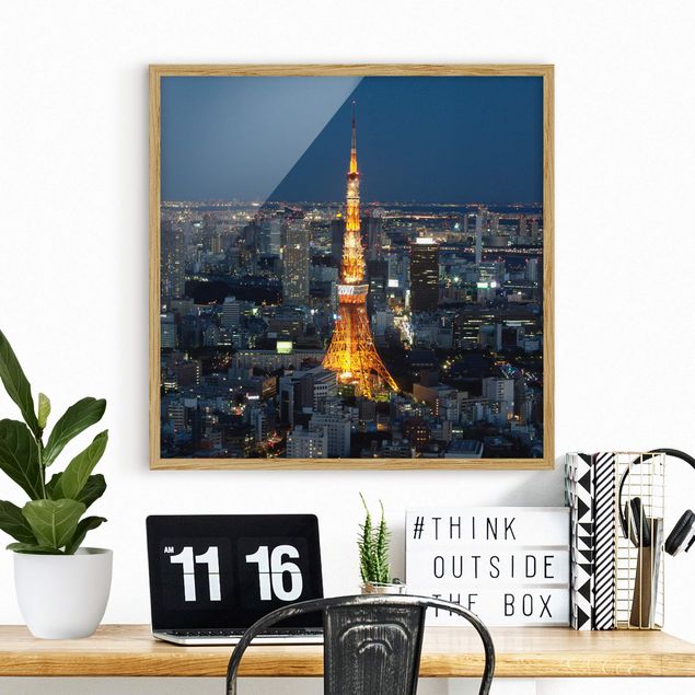Obrazy Azja Wieża w Tokio