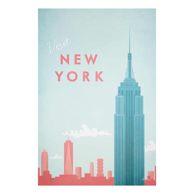 Obrazy Nowy Jork Plakat podróżniczy - Nowy Jork