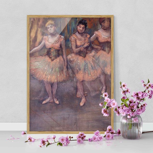 Obraz baletnicy Edgar Degas - Tancerze przed ćwiczeniami