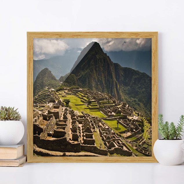 Obrazy w ramie krajobraz Machu Picchu