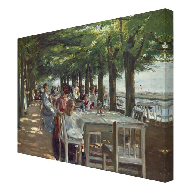 Obrazy na ścianę krajobrazy Max Liebermann - Taras restauracji Jacob