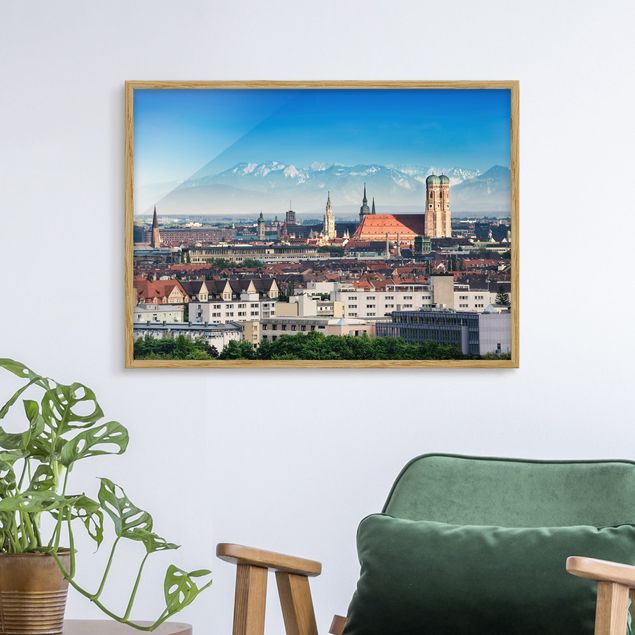 Obrazy w ramie do korytarzu Monachium