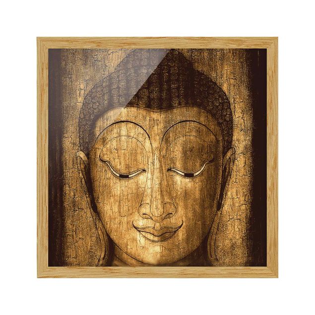 Obrazy w ramie do kuchni Uśmiechnięty Budda