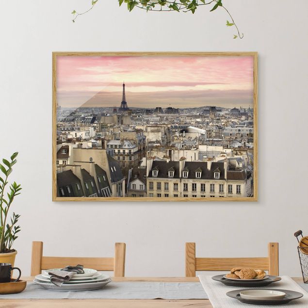 Dekoracja do kuchni Paryż z bliska i osobiście