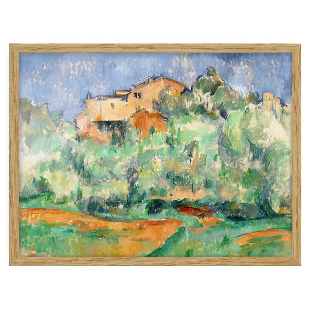 Obrazy w ramie krajobraz Paul Cézanne - Dom na wzgórzu