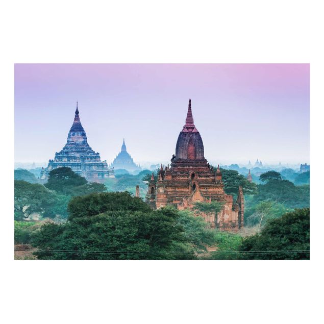 Obrazy na szkle krajobraz Budynek sakralny w Bagan
