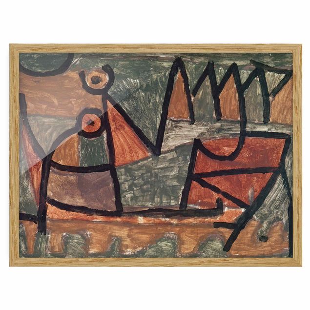 Obrazy w ramie do łazienki Paul Klee - Wycieczka statkiem