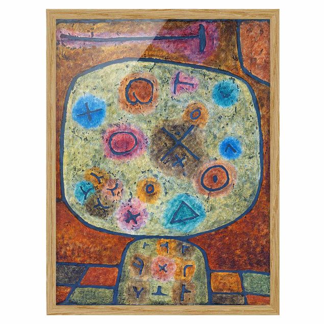 Obrazy w ramie do łazienki Paul Klee - Kwiaty w kamieniu