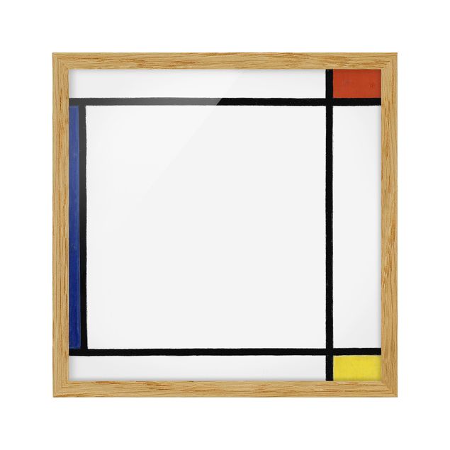 Obrazy w ramie do korytarzu Piet Mondrian - Kompozycja III