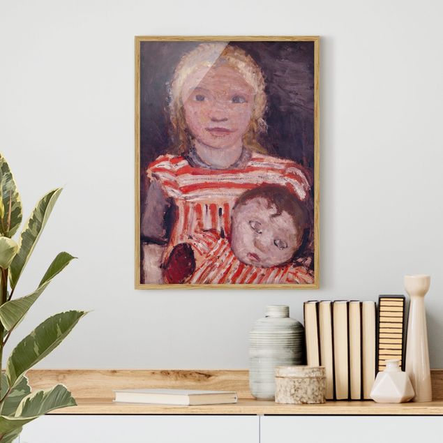 Dekoracja do kuchni Paula Modersohn-Becker - Dziewczynka z lalką
