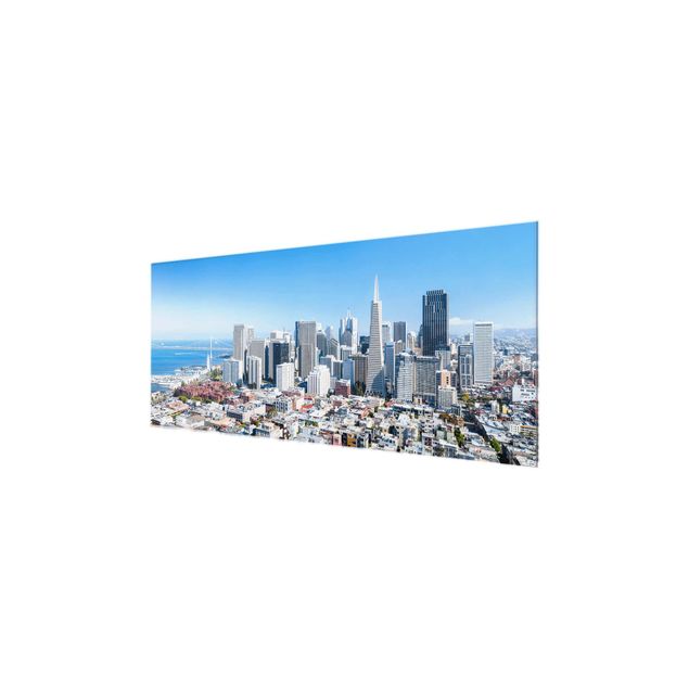 Obraz niebieski San Francisco Skyline