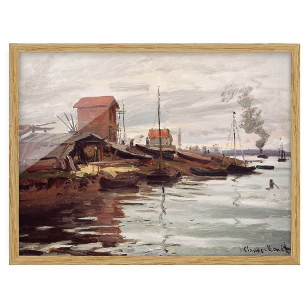 Obrazy w ramie krajobraz Claude Monet - Seine Petit-Gennevilliers