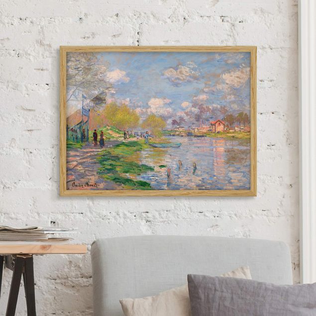 Dekoracja do kuchni Claude Monet - Sekwana