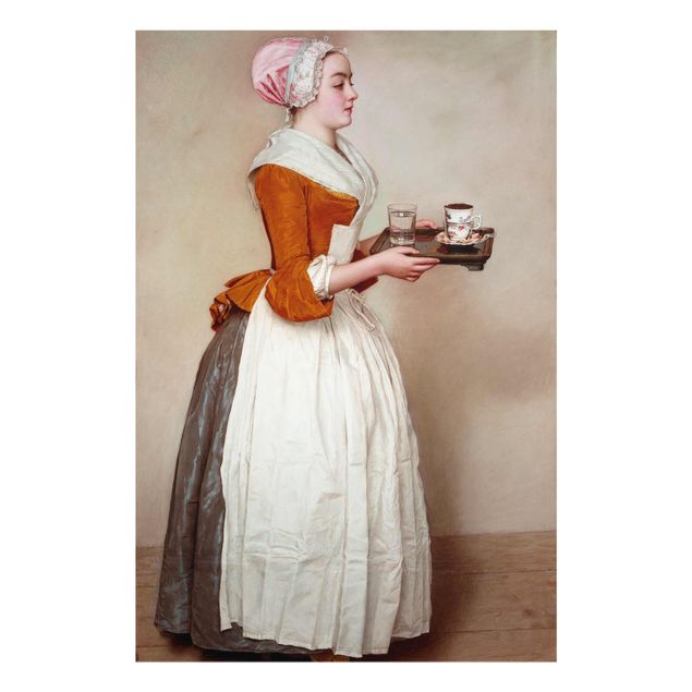 Obrazy na szkle artyści Jean Etienne Liotard - Dziewczyna z czekolady