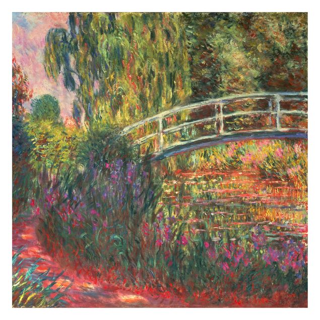 Fototapety Claude Monet - Mostek japoński w ogrodzie w Giverny