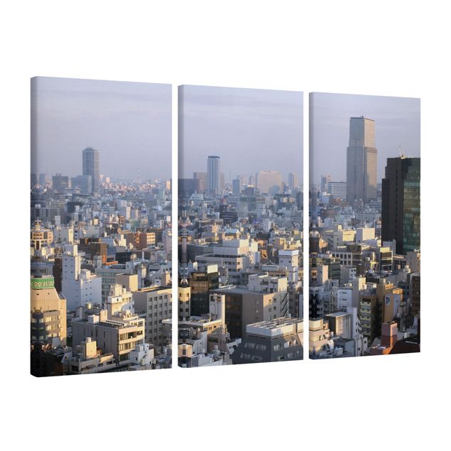 Obrazy do salonu nowoczesne Miasto Tokio