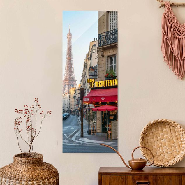 Obrazy na szkle architektura i horyzont Street of Paris