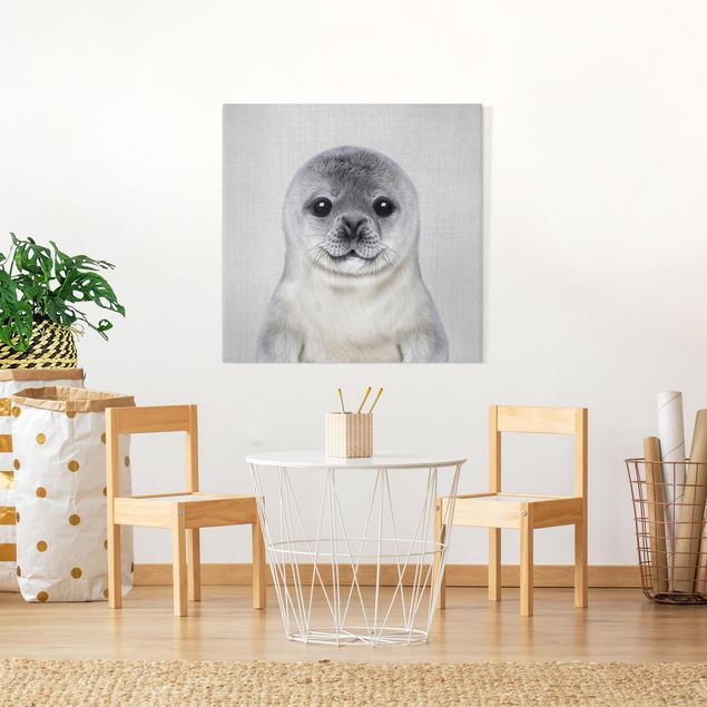 Nowoczesne obrazy Baby Seal Ronny