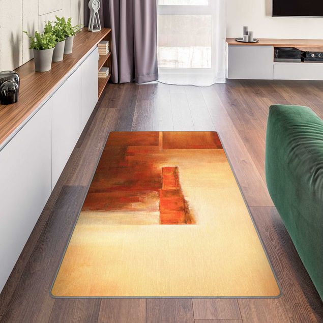 dywany nowoczesne Balance Orange Brown