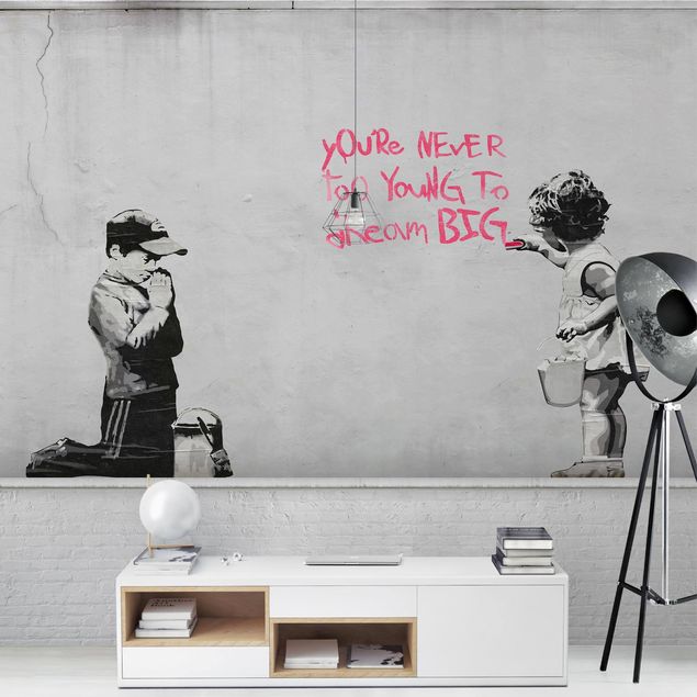 Fototapeta graffiti Dream Big - Brandalised ft. Graffiti by Banksy