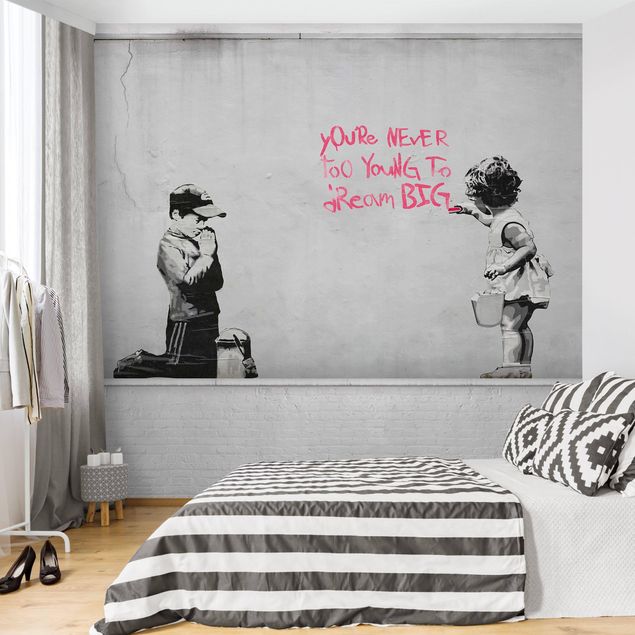 Fototapety Dream Big - Brandalised ft. Graffiti by Banksy