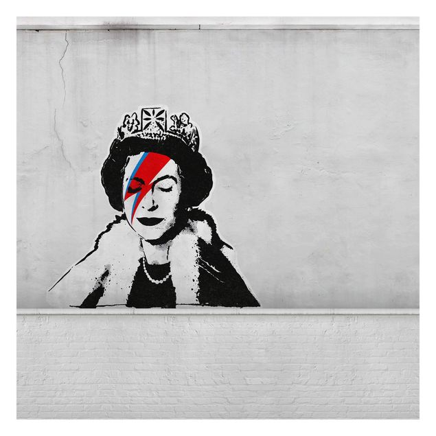 Fototapeta - Lizzie Stardust - Brandalised ft. Graffiti by Banksy