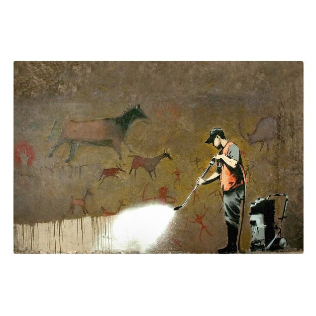 Obrazy na ścianę Street Cleaner - Brandalised ft. Graffiti by Banksy