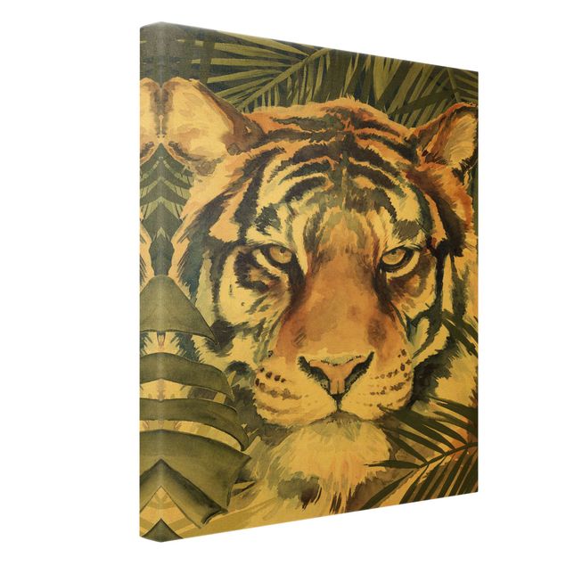 Obrazy dżungla Tygrys w dżungli