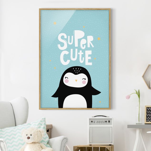 Pokój dziecięcy Super uroczy pingwinek