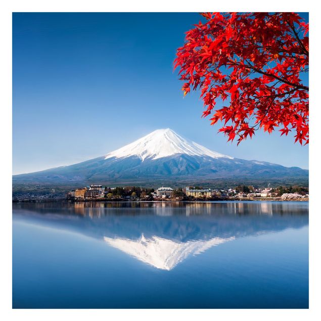 Fototapety Góra Fuji jesienią