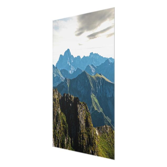 Obrazy nowoczesne Góry na Lofotach