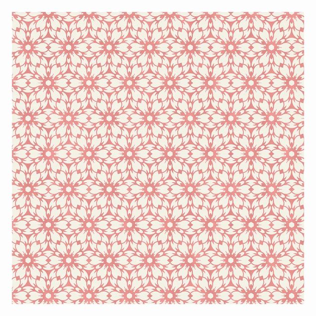 Fototapeta - Kwiatowy naszyjnik w kolorze różowym