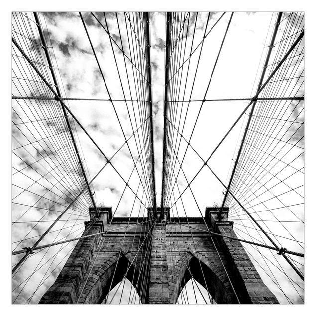 Fototapeta - Most Brooklyński w perspektywie