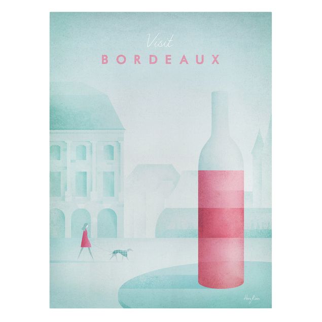 Obrazy artystów Plakat podróżniczy - Bordeaux